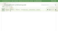 Desktop Screenshot of braukmann-onlineshop.de